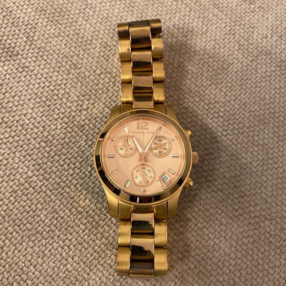 Michael Kors Rose Gold Watch 34mm